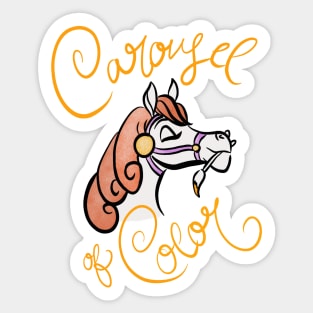 Cat’s Carousel of Color Sticker